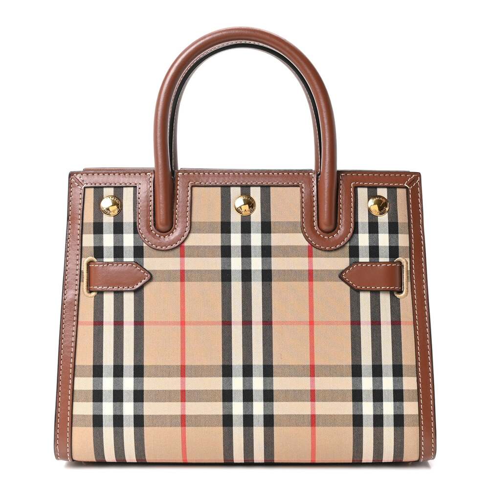 Burberry Calfskin Vintage Check Mini #250232B10B